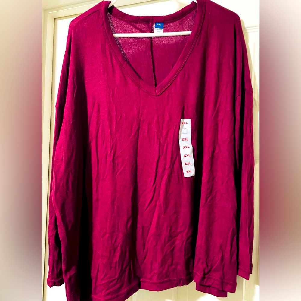 Old Navy Red/ Maroon sweater size XXL